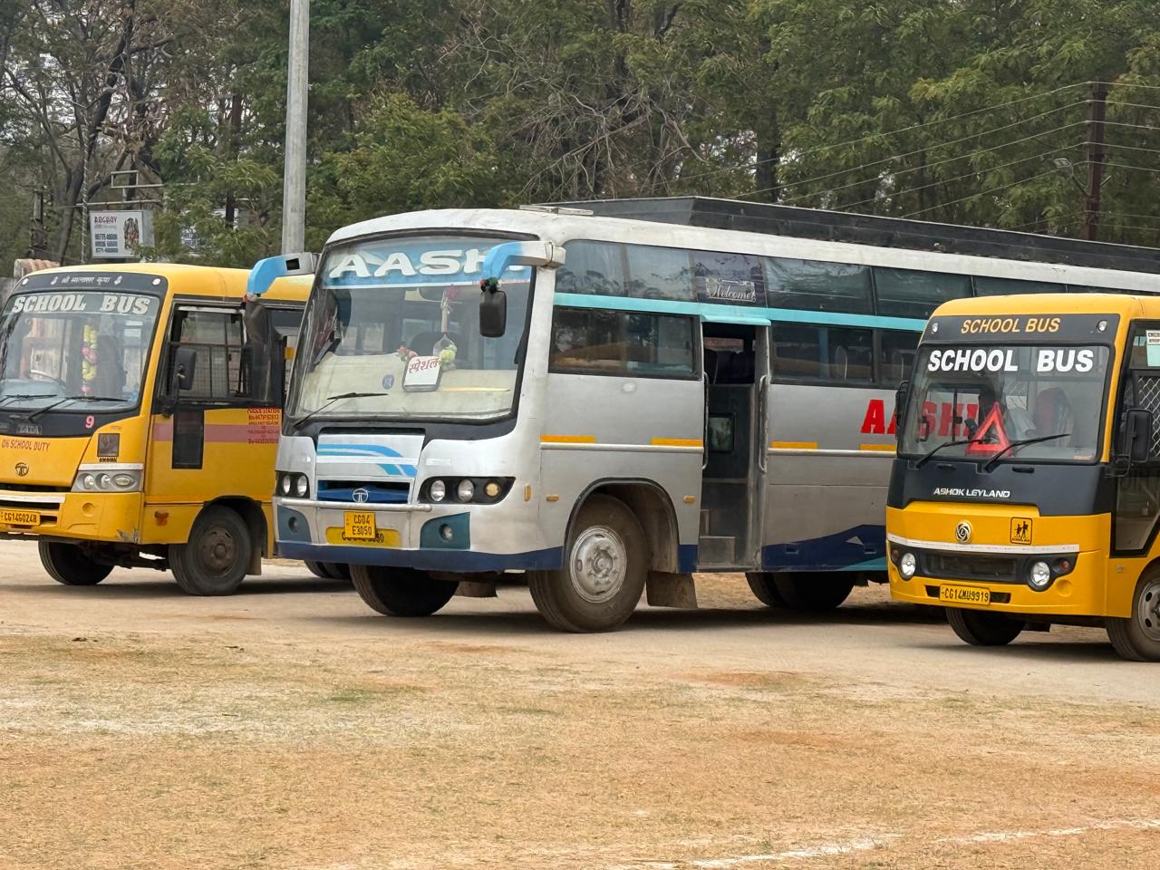 ➡️ यातायात पुलिस जशपुर व आरटीओ की संयुक्त टीम ने स्कूली एवं कमर्शियल बसों की विशेष जांच हेतु चलाया विशेष अभियान