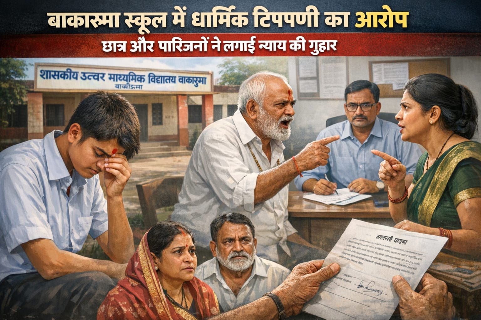 छात्र ने शिक्षिका पर धर्म का अपमान करने का लगाया आरोप, शिकायत के बाद भी कार्रवाई नहीं